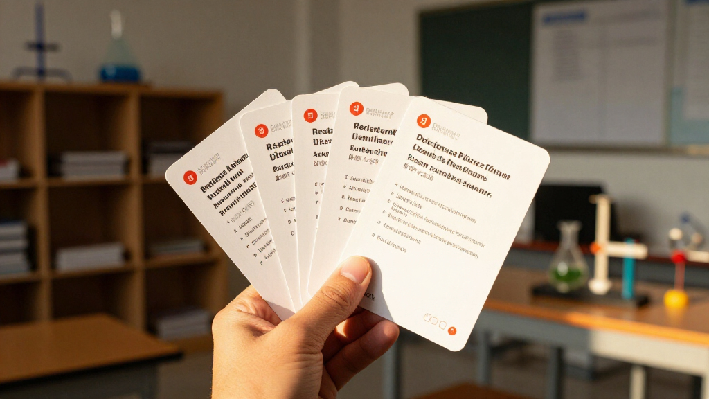 science reference flashcards