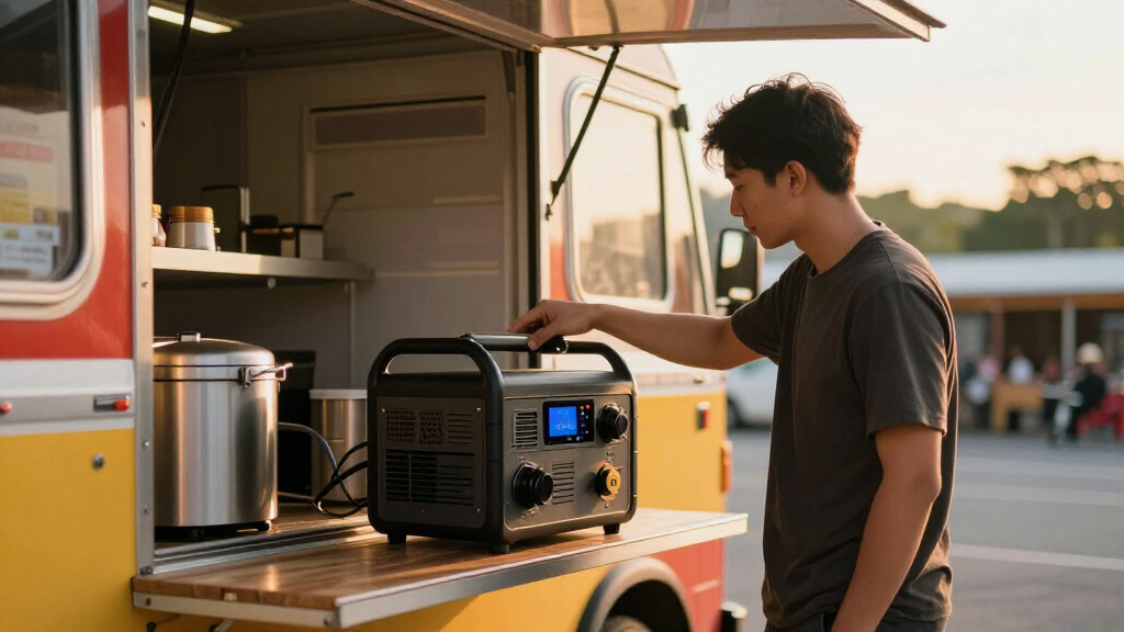 top rated inverter generator for food truck