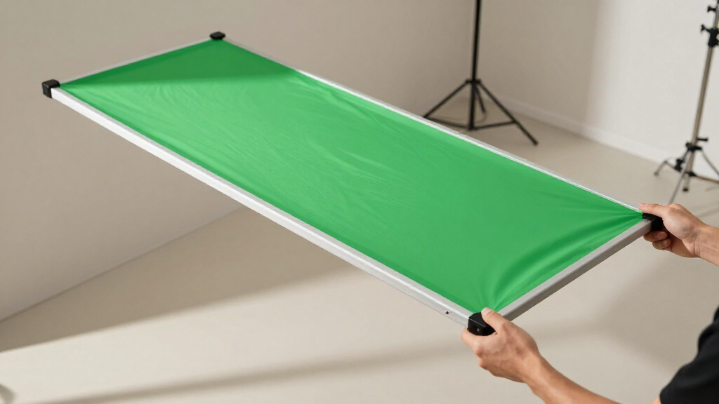 collapsible green screens