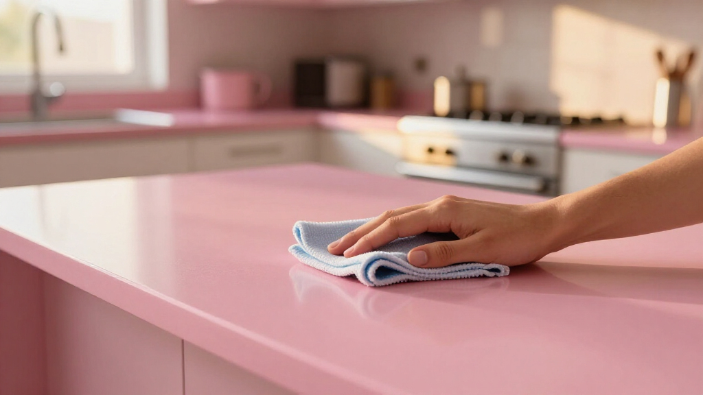 best pink kitchen islands
