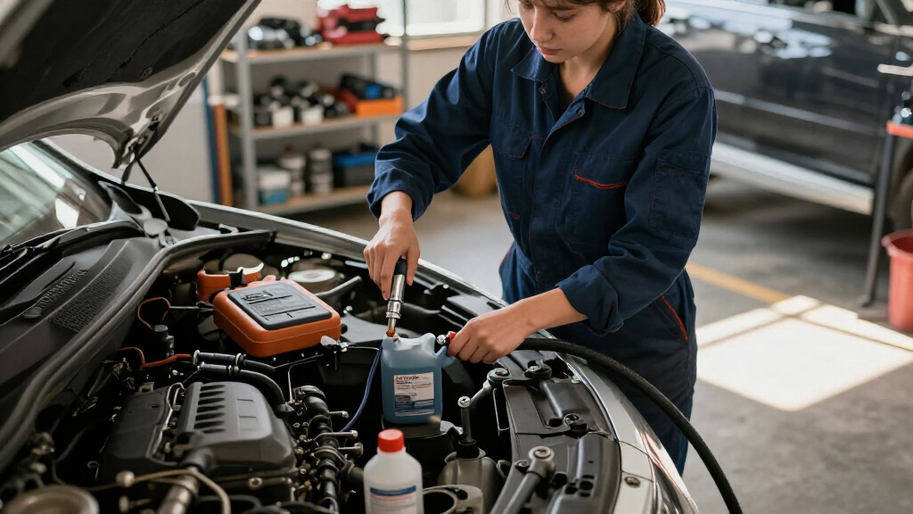automotive coolant flush kits