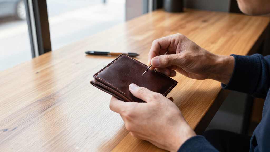 stylish leather wallets