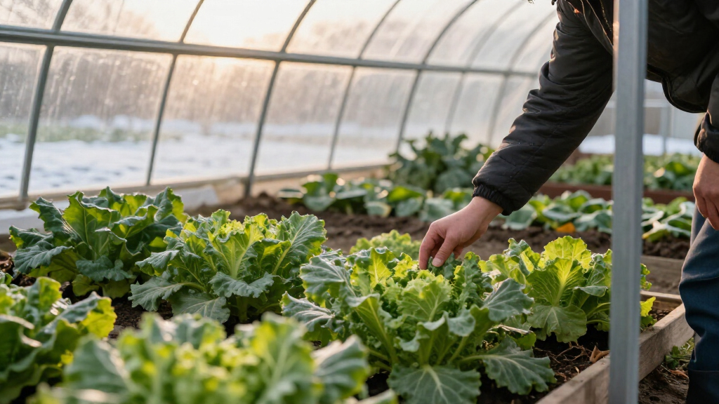 best garden tunnel greenhouse for winter vegetables