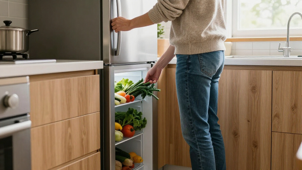 best refrigerator for narrow kitchen layout