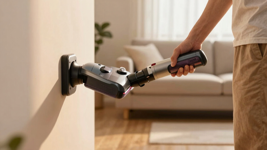 cordless vacuum wall mount
