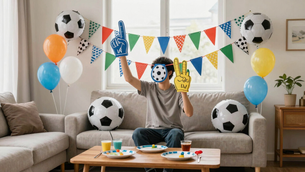 soccer fan party supplies