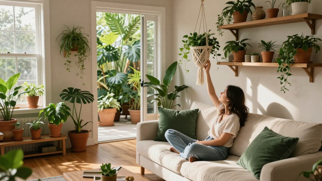best green living room decor