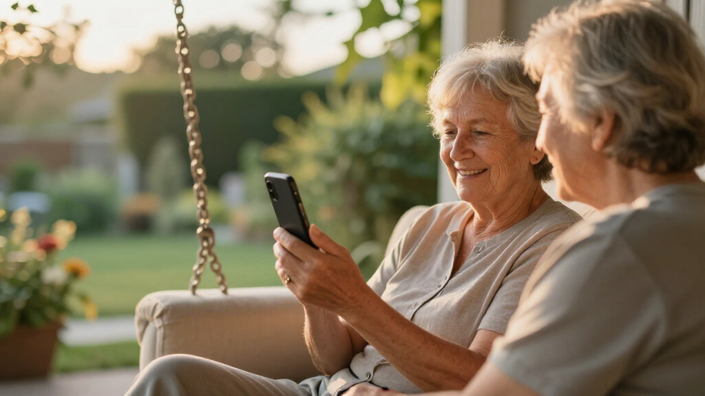 senior smartphone