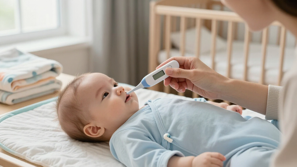 accurate safe rectal thermometer for baby with fever