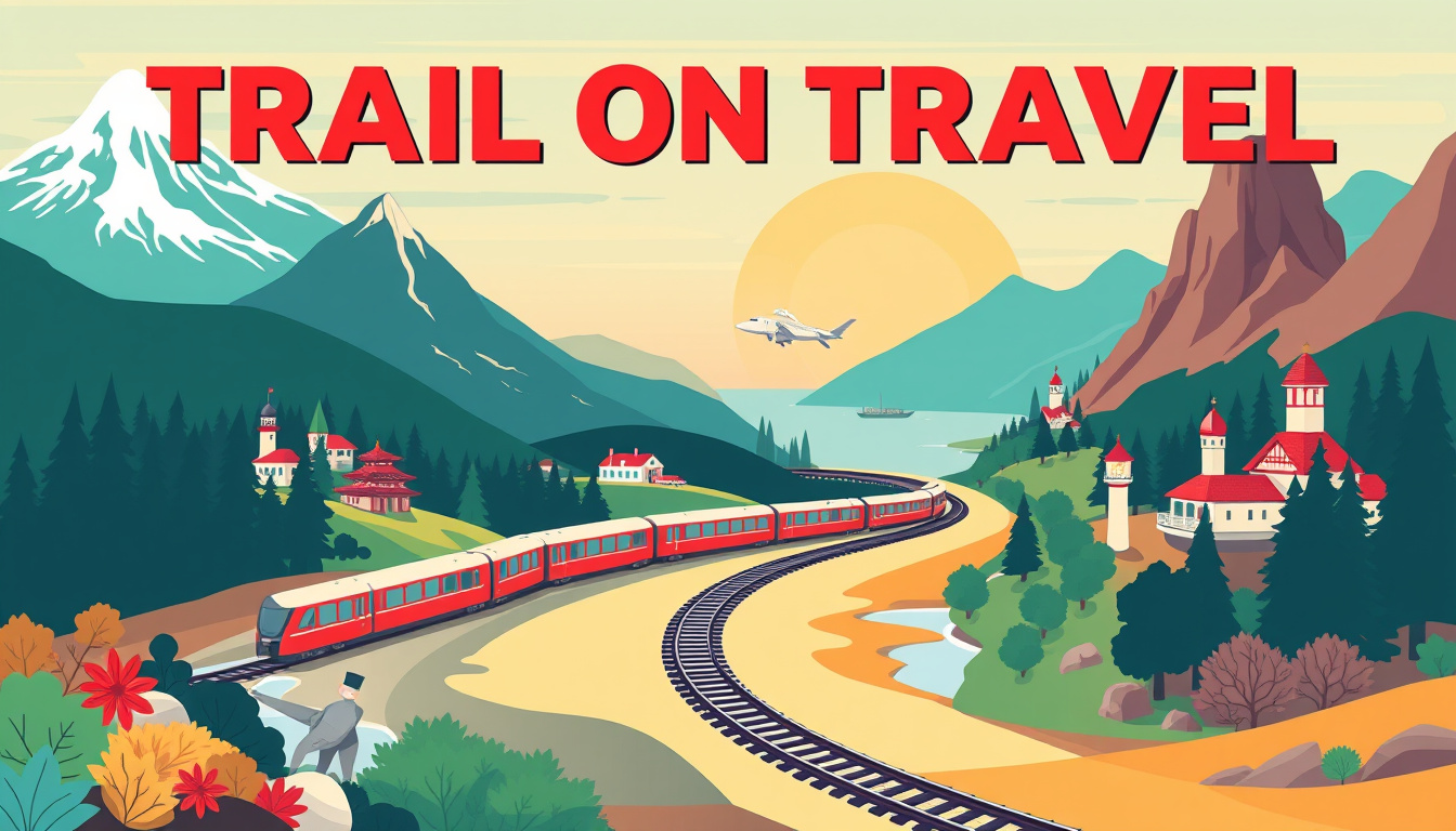What countries offer iconic train travel