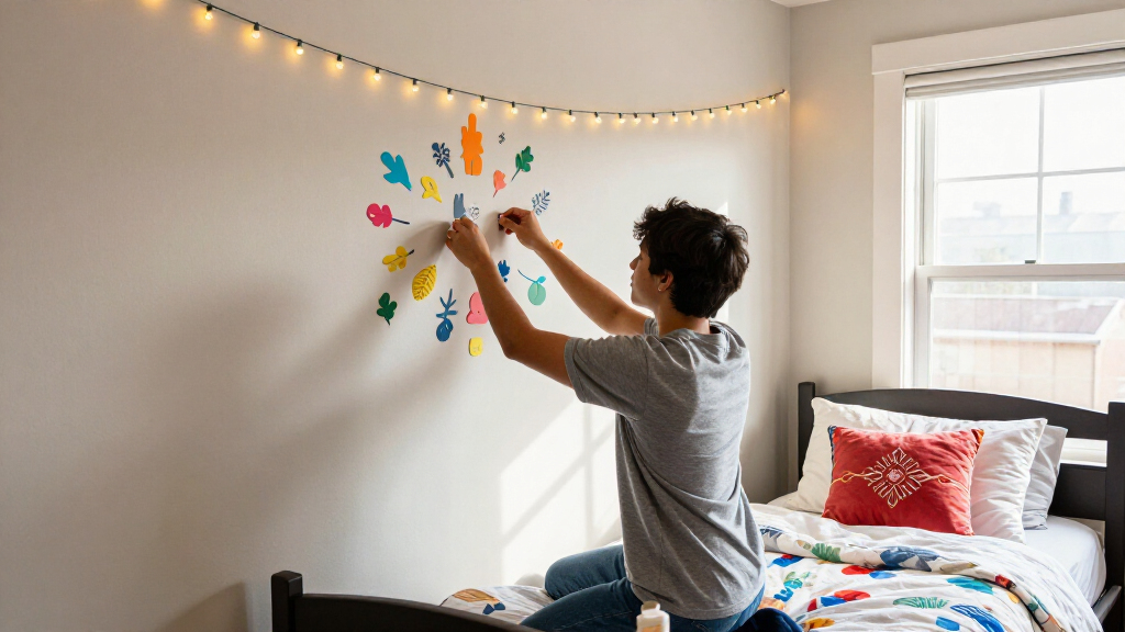 personalized dorm room decor