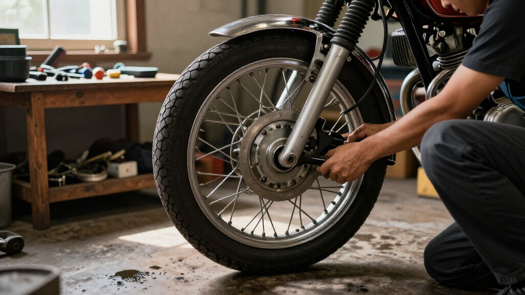 spoked wheel set for honda cb750