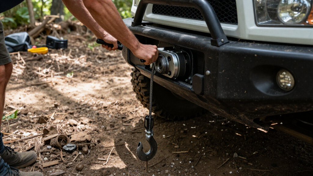 offroad vehicle winches