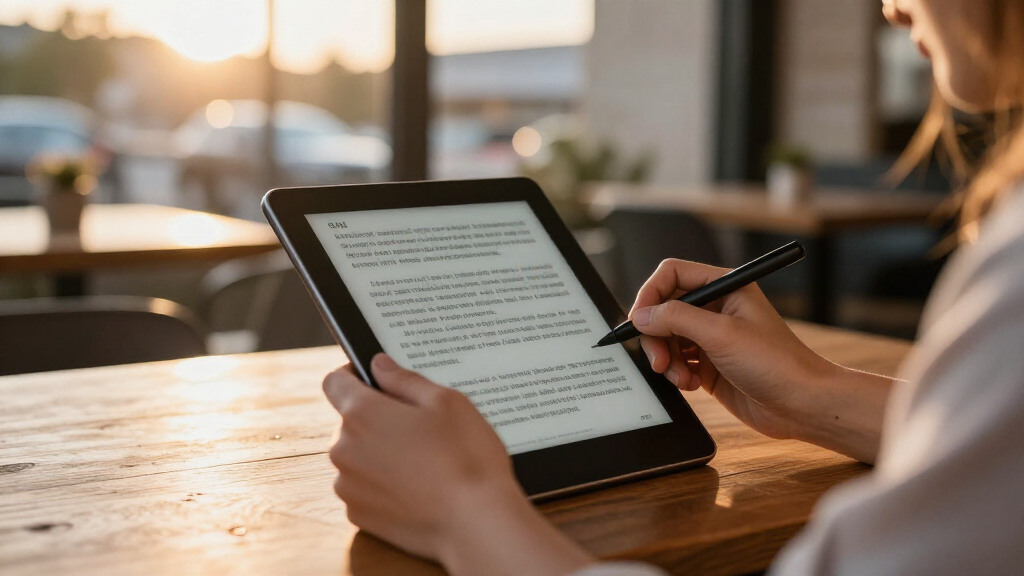 e ink tablets for note taking