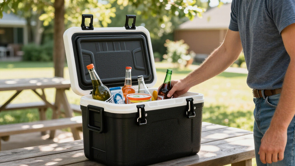 portable outdoor tailgating coolers