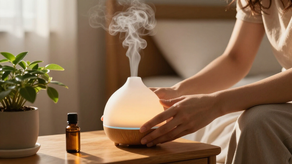 aromatherapy diffuser for stress relief