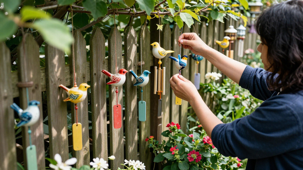 best garden fence decorations