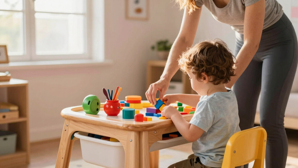 best activity table with storage for kids
