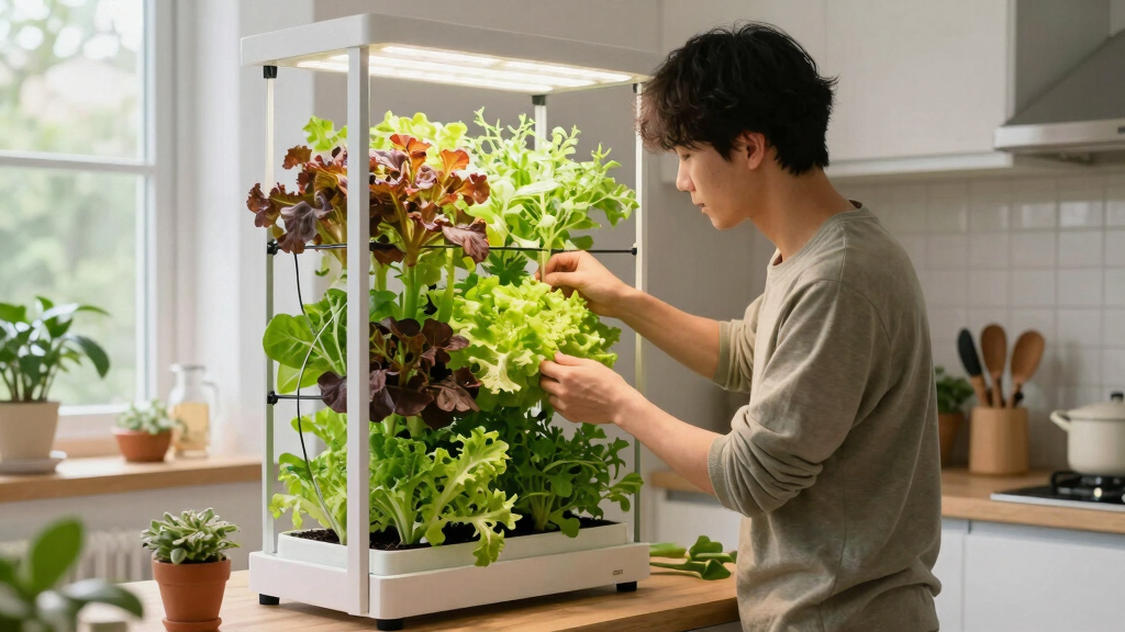 best tower garden with full spectrum lights
