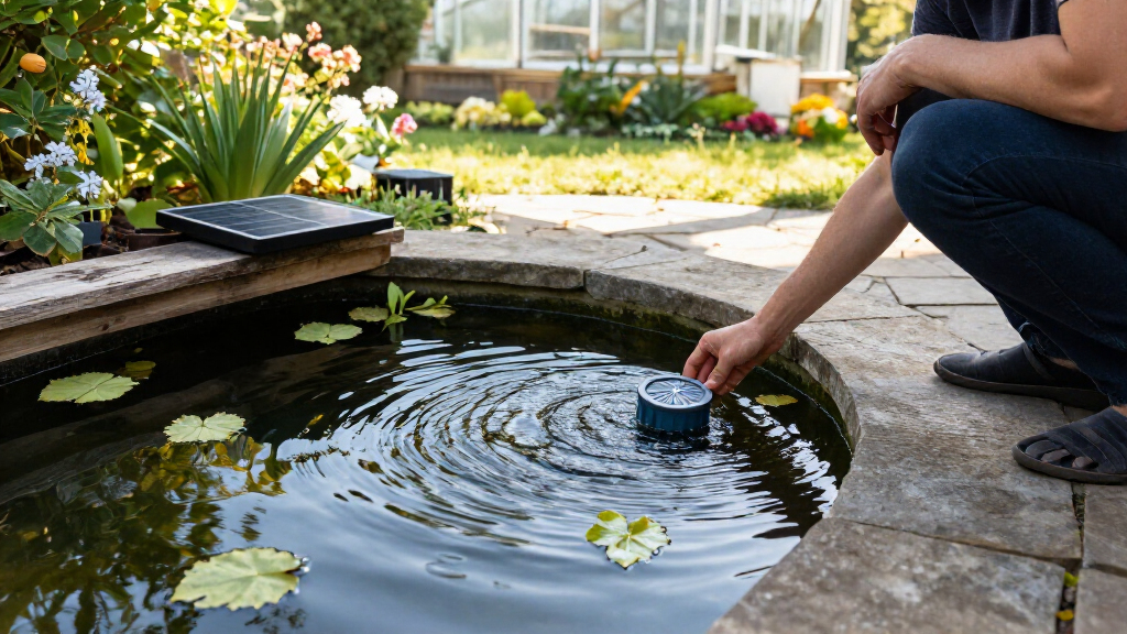 solar powered garden fountains