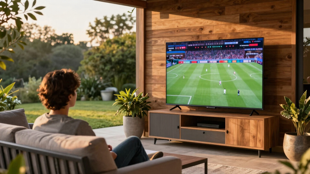 large outdoor TVs for sports