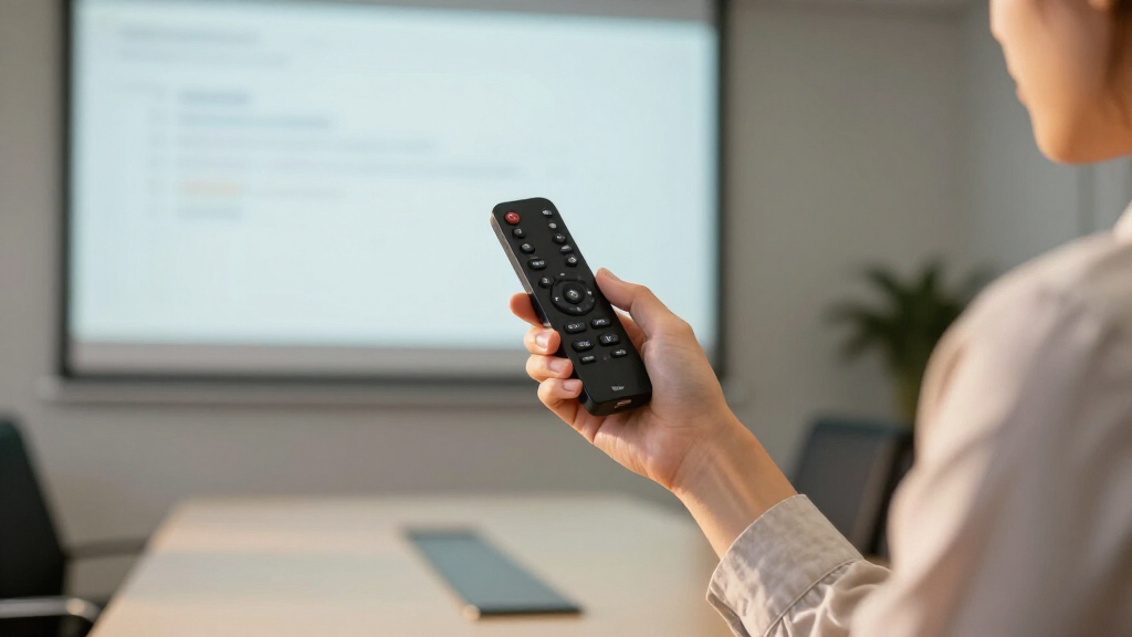 portable wireless presentation remotes