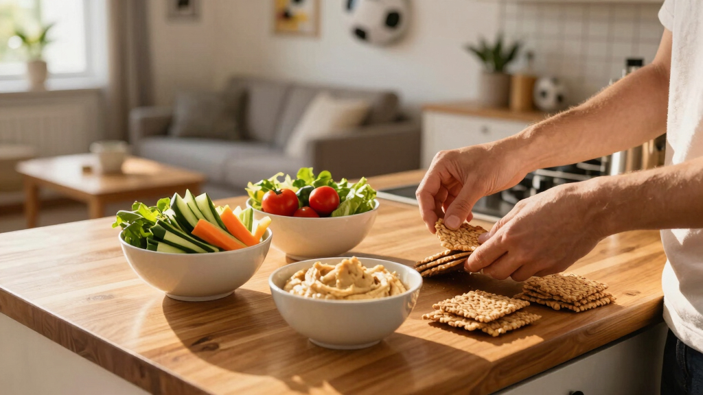 healthy snack ideas for soccer watch parties
