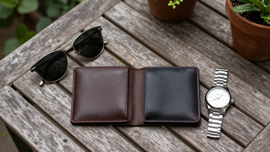 luxury mens leather wallets