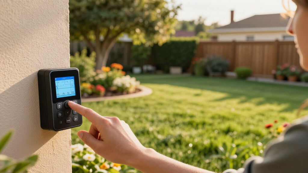 smart sprinkler controller for large yard