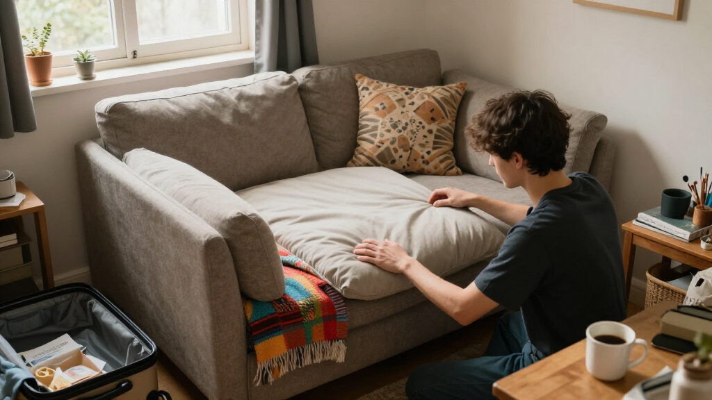 best sleeper sofa for starting over in a small apartment