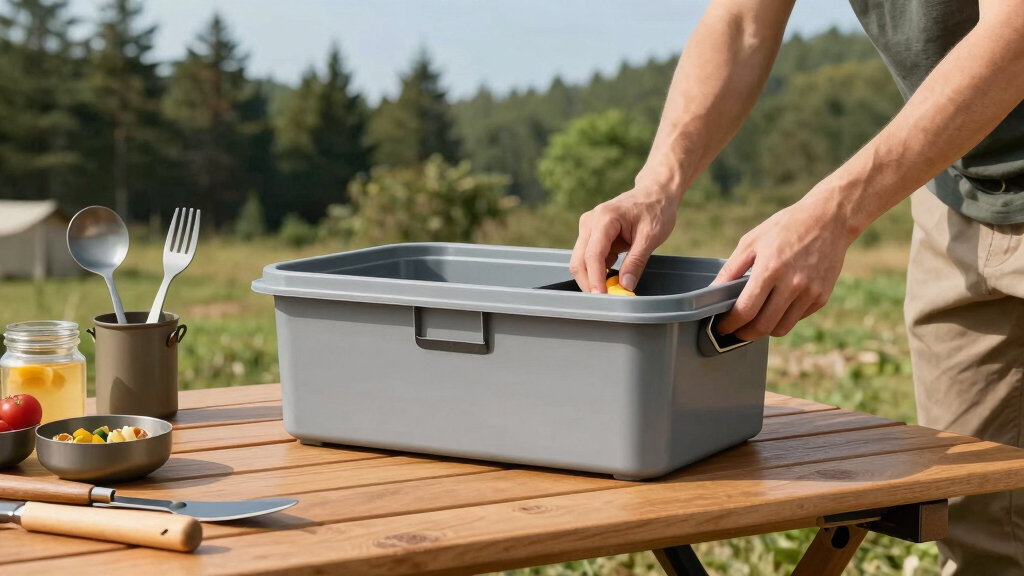 best modular camp kitchen storage box
