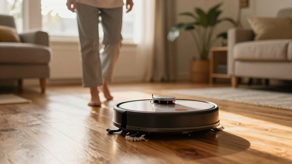 robot vacuum with mop function