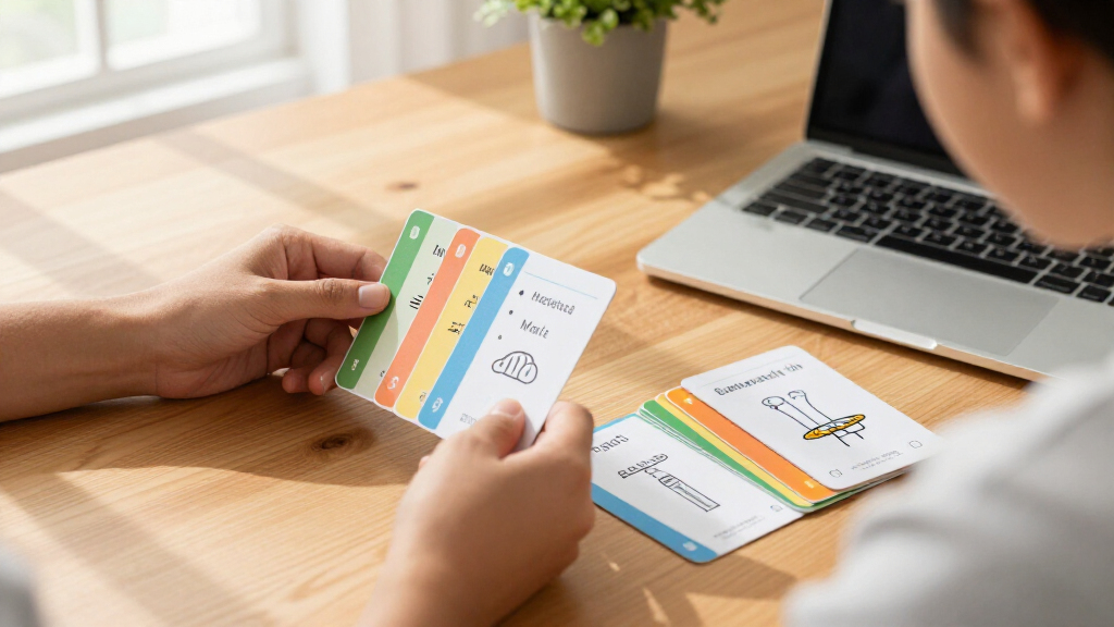 study flashcards for students