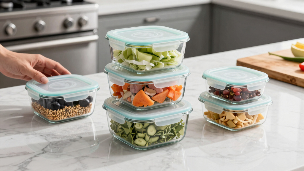 glass meal prep containers