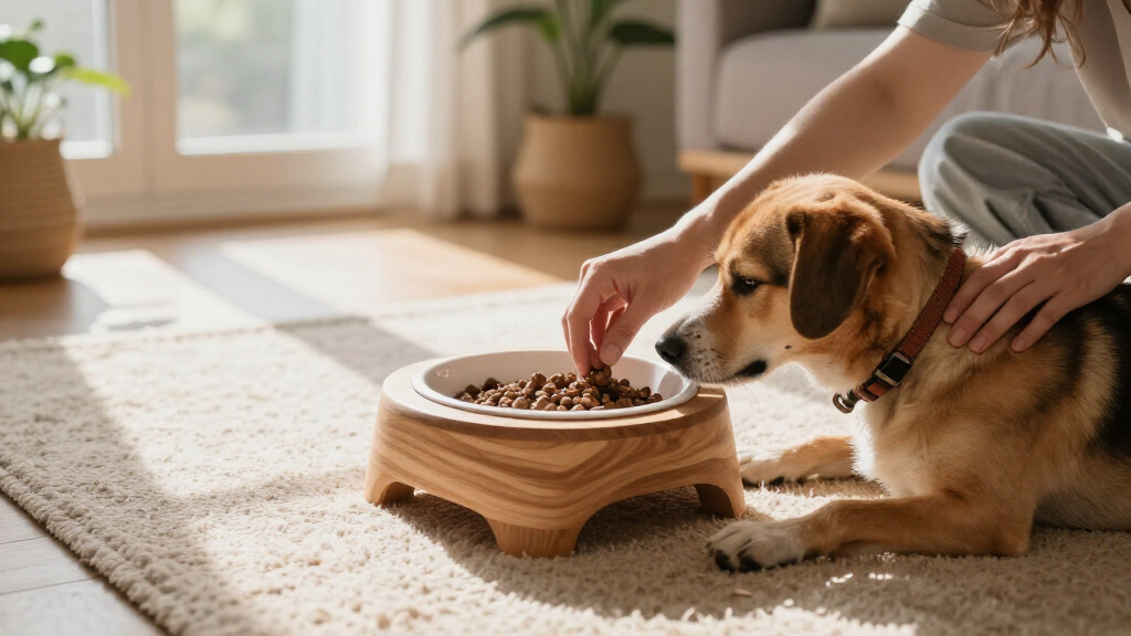 best elevated feeder with slow-feeder bowls