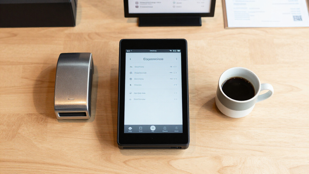 Restaurant POS terminal for fast casual service