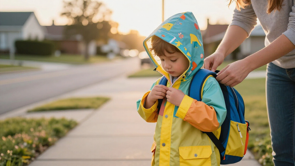 kids' backpack rain covers