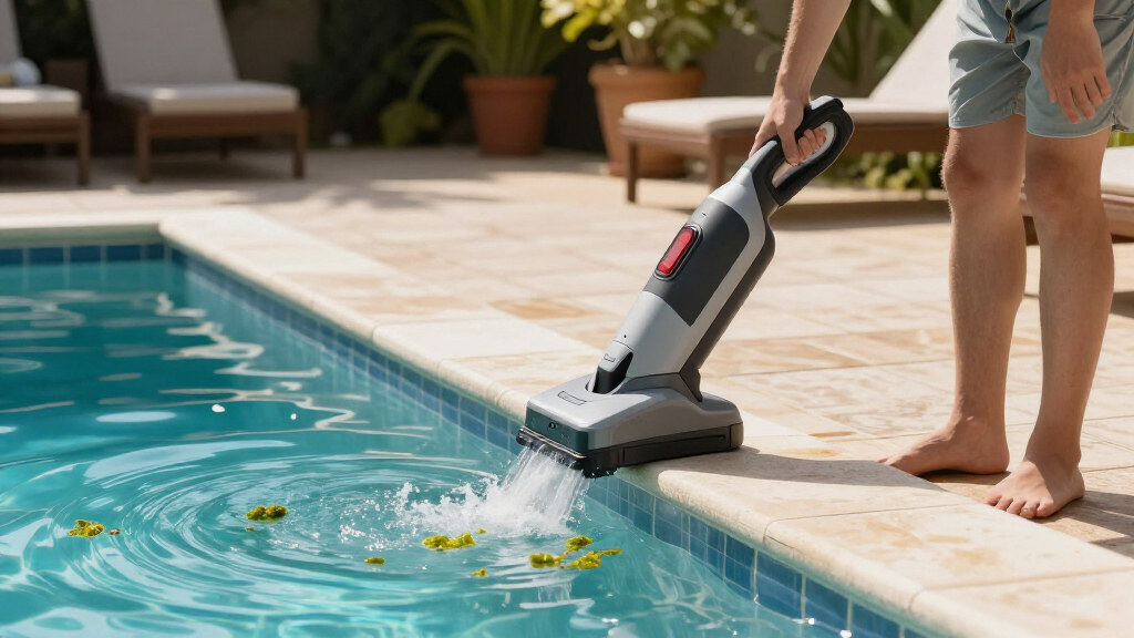 portable battery powered pool vacuums