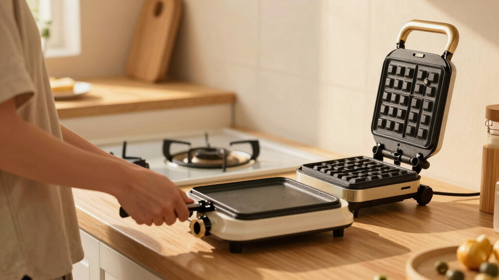 comparison griddles vs traditional waffle makers