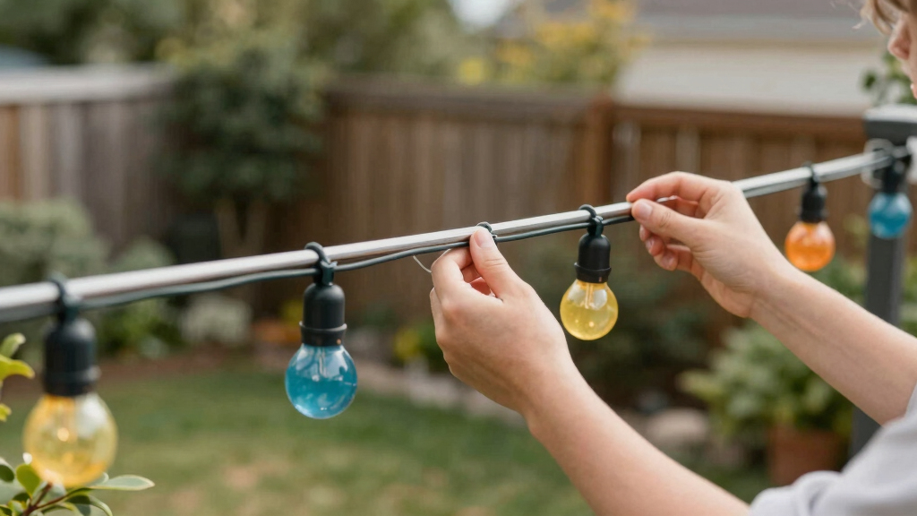patriotic outdoor string lights