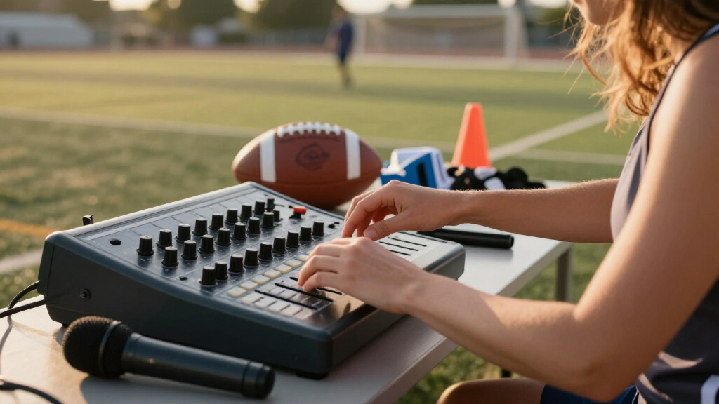 best livestream mixer with voice effects for sports show