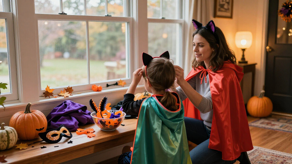 Halloween costume accessories for families