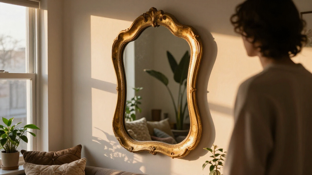 unique decorative wall mirrors