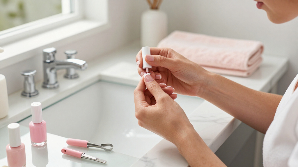 best micro French manicure nail polishes