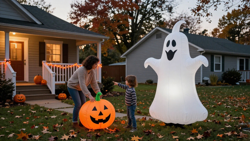 Halloween outdoor inflatable decorations