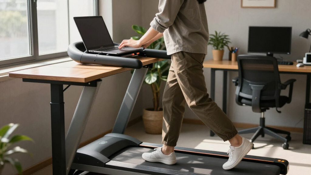 under desk treadmills for standing desks