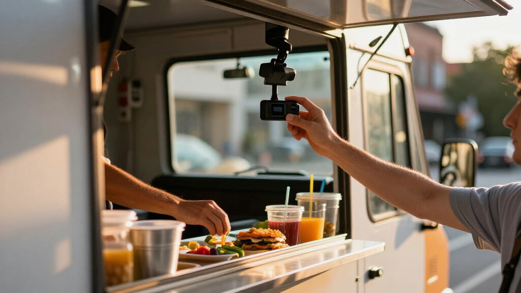 best parking mode dash cams for food trucks