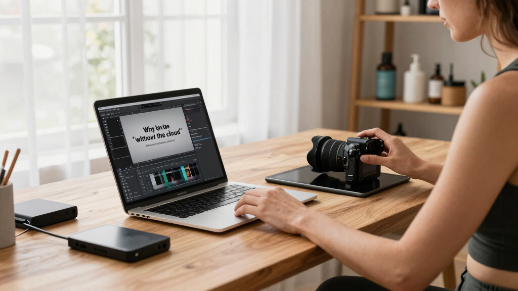 Why 'without the cloud' makes a difference for creators