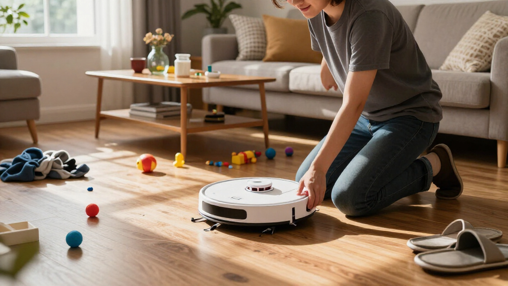 robot vacuum for cluttered floors