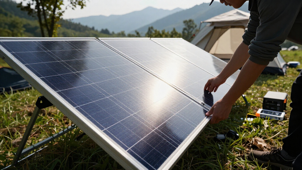 best camping solar panels